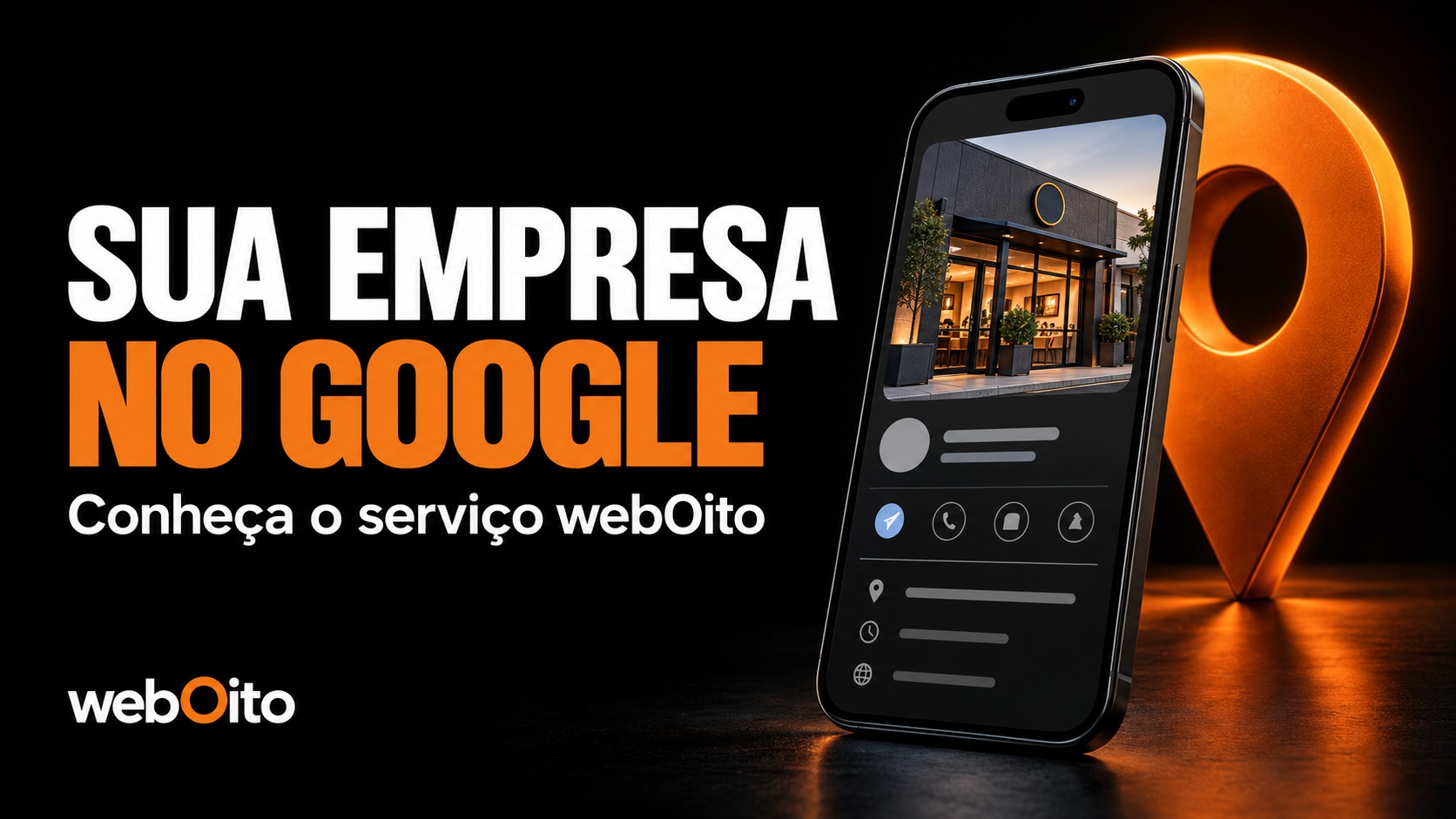 Sua empresa no Google — conheça o serviço webOito